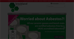 Desktop Screenshot of brecklandscientific.co.uk